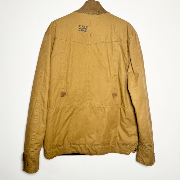 Powder River Outfitters Men's Cotton Utility Jacket Sz in Tan Khaki M - Picture 9 of 9